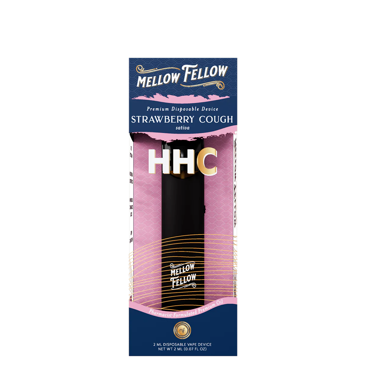 HHC Premium 1ml Disposable Vape - Strawberry Cough (Sativa)