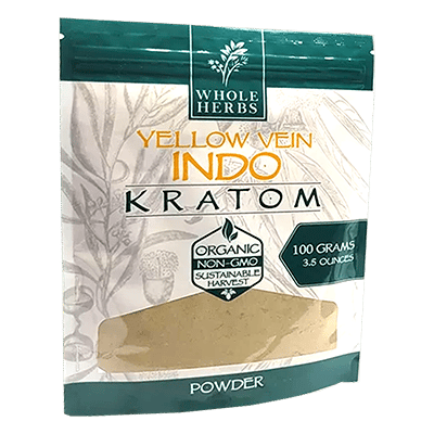 Green Vein Indo 3.5oz Kratom Powder Whole Herbs