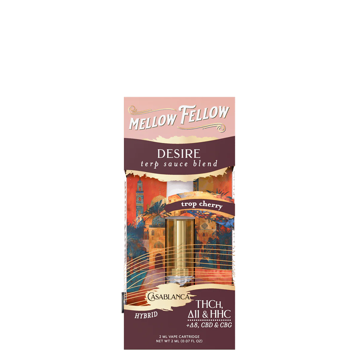 Desire Blend - Terp Sauce 2ml Vape Cartridge - Trop Cherry (Hybrid)