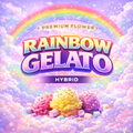 Rainbow Gelato - Indica Dominant Cannabis Flower