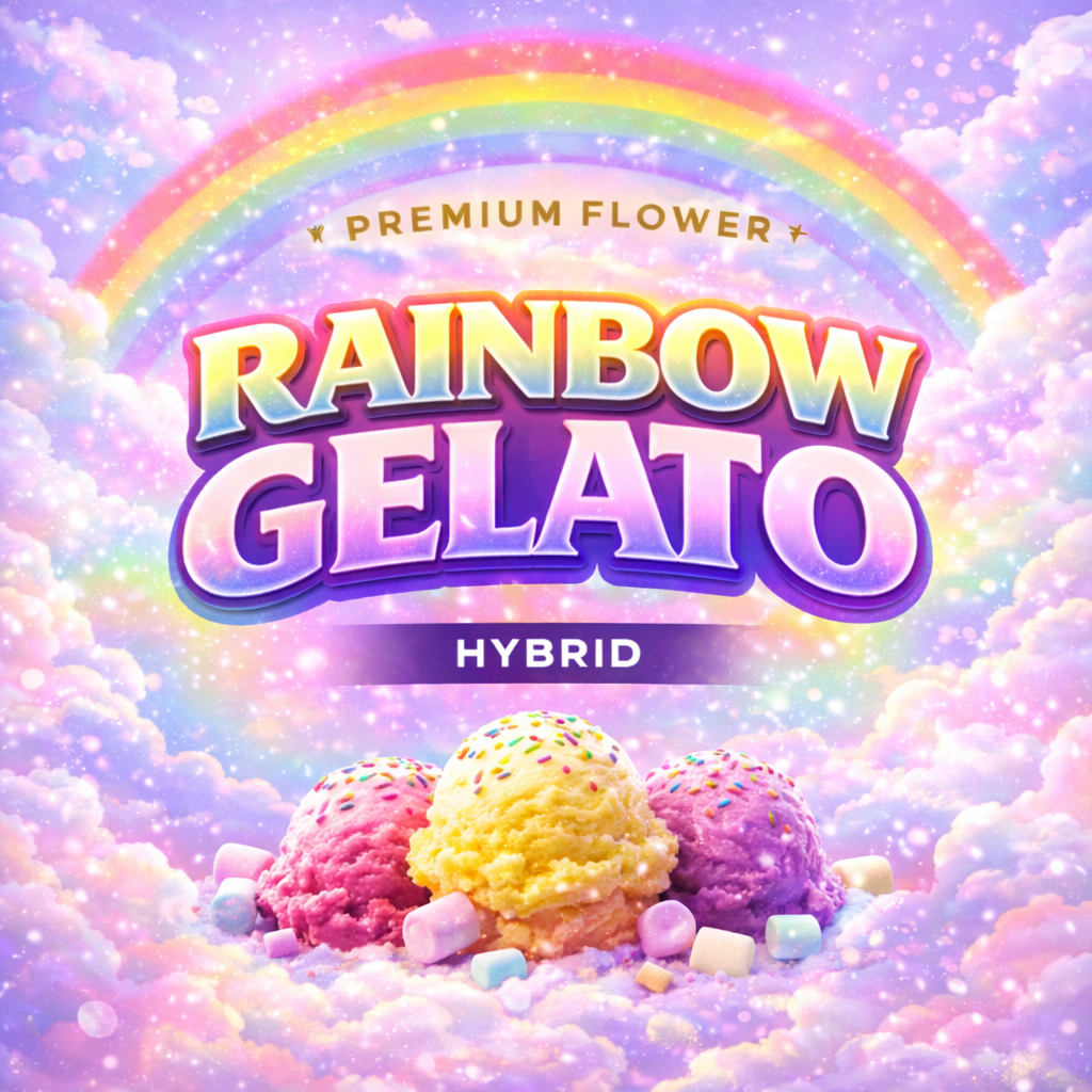 Rainbow Gelato - Indica Dominant Cannabis Flower