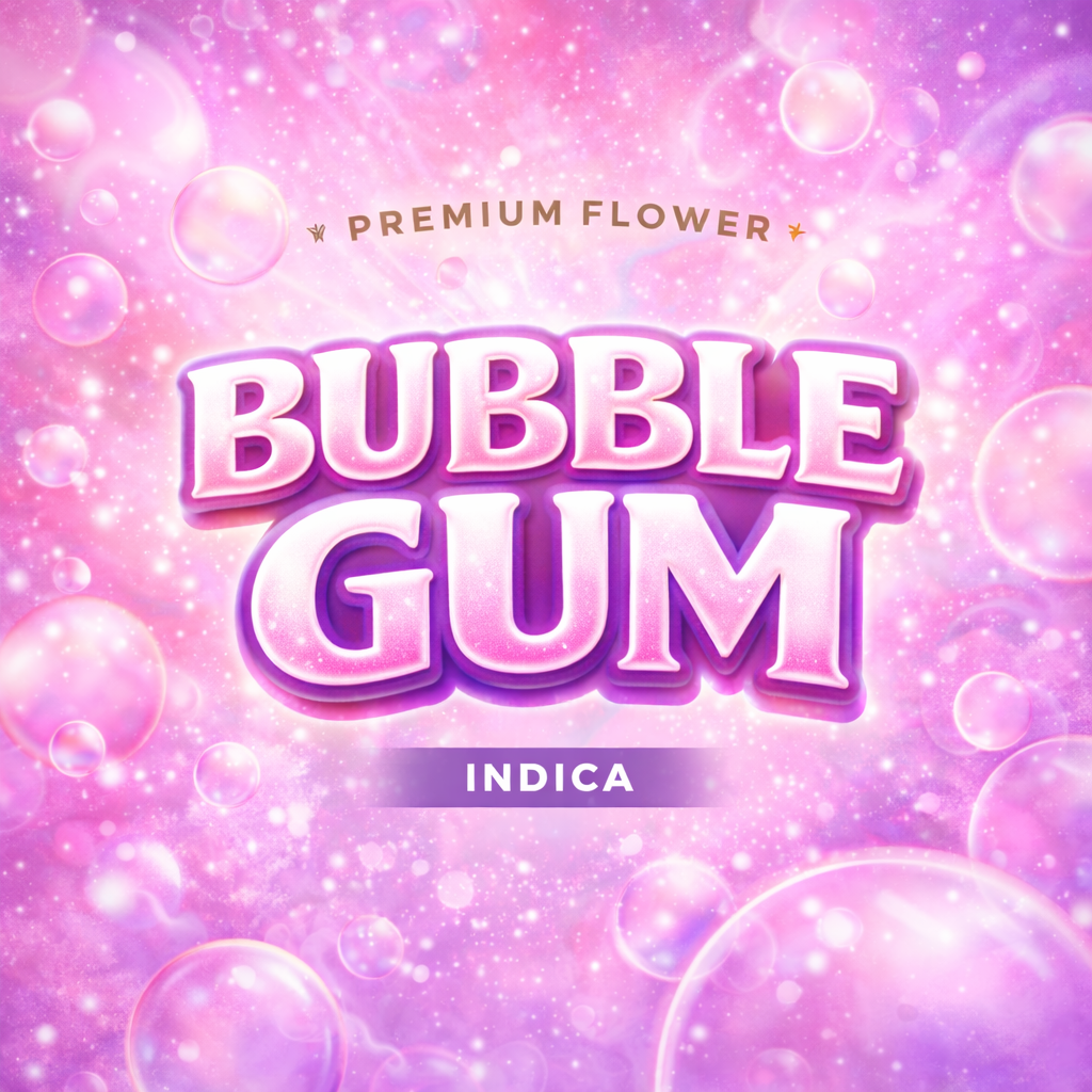 Bubble Gum - Indica Dominant Cannabis Flower