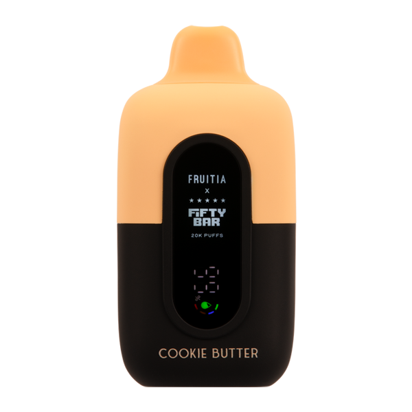 Cookie Butter FRUITIA X Fifty Bar 20K