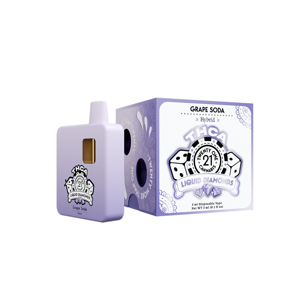 Grape Soda 3ML THCa Diamonds Disposable Vape
