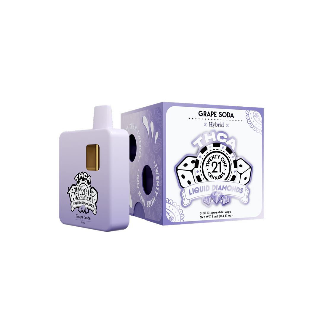 Grape Soda 3ML THCa Diamonds Disposable Vape