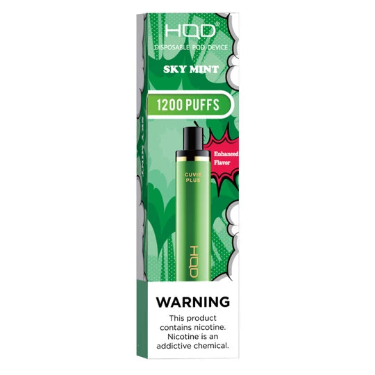 Sky Menthol HQD Cuvie Plus 1200