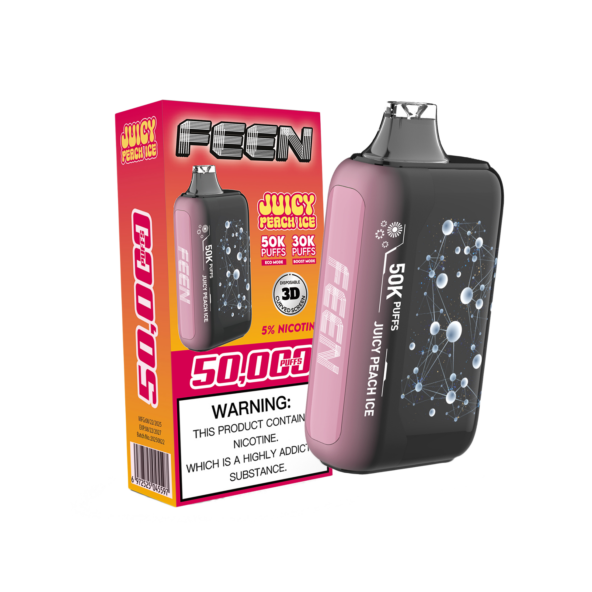FEEN 50K - Juicy Peach Ice