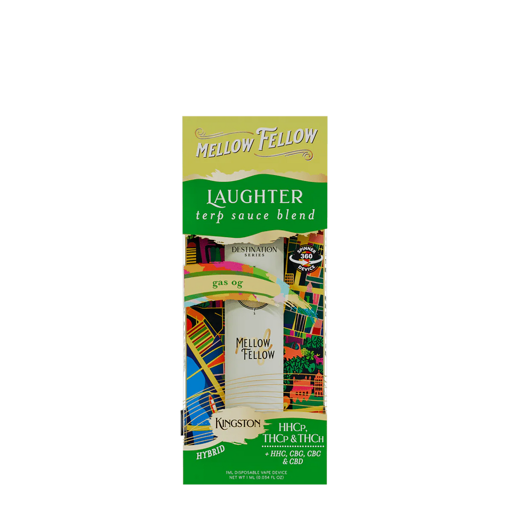 Laughter Blend - Terp Sauce 1ml Disposable Spinner Vape - Gas OG (Hybrid)