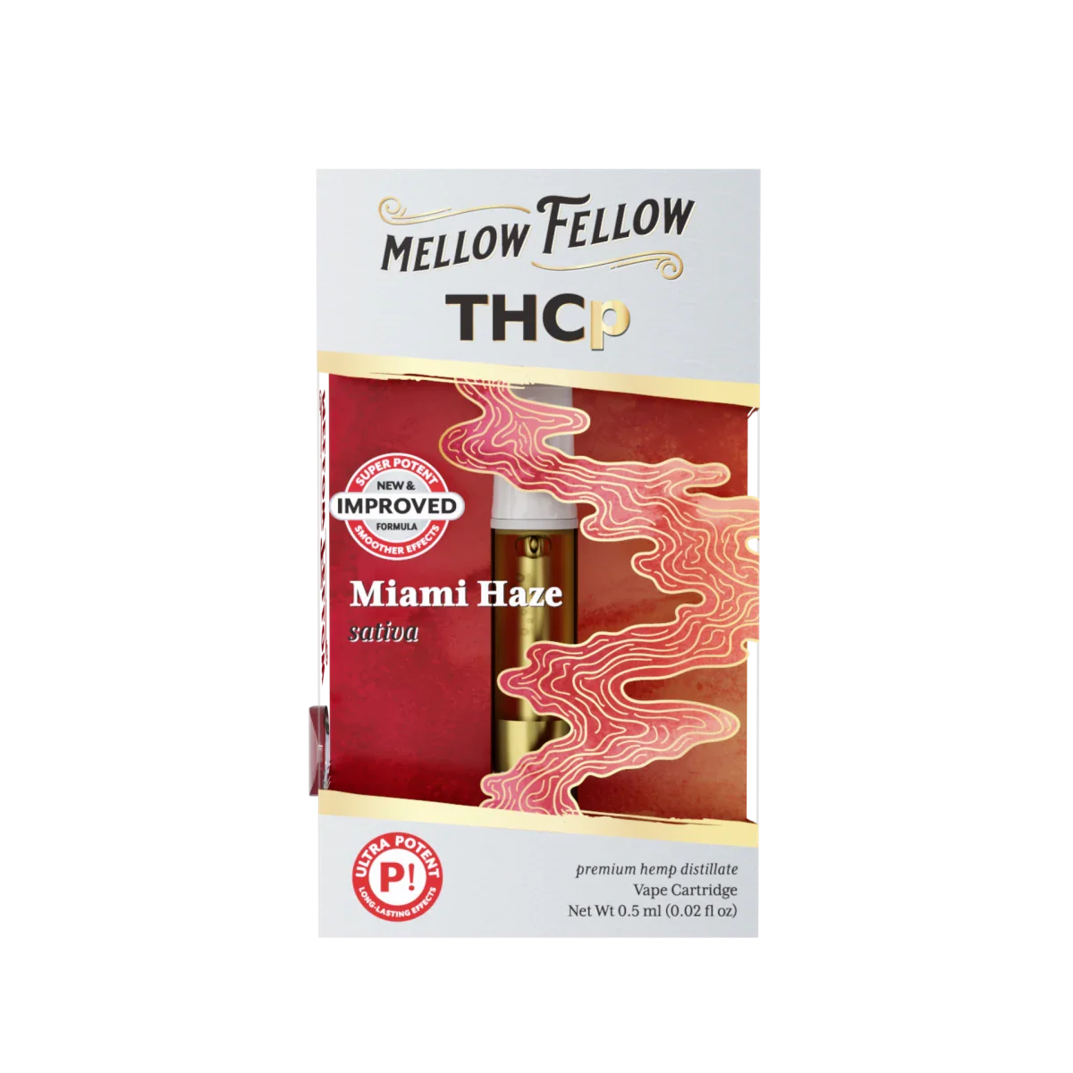THCp 0.5ml Vape Cartridge - Miami Haze (Sativa)