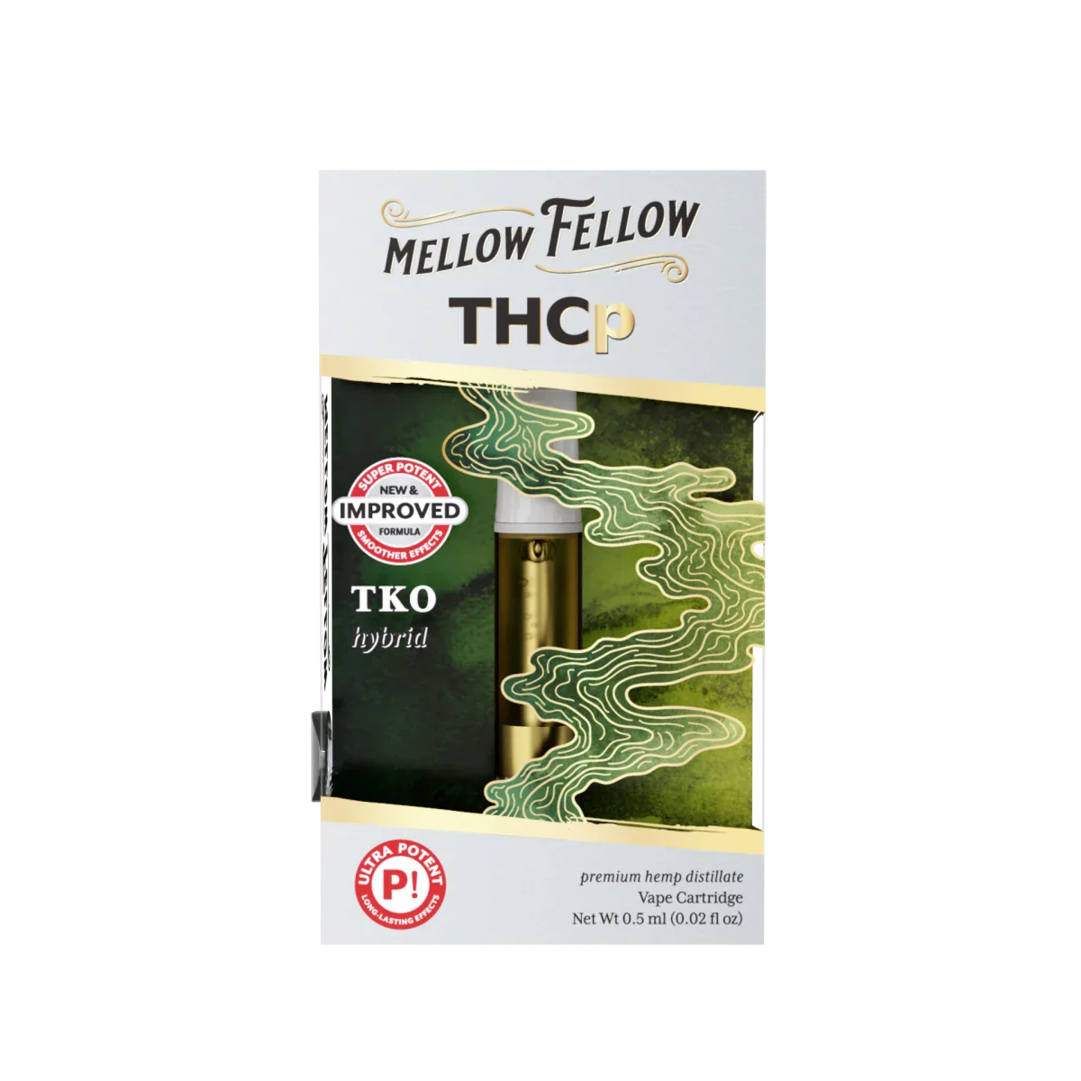 THCp 0.5ml Vape Cartridge - TKO (Hybrid)