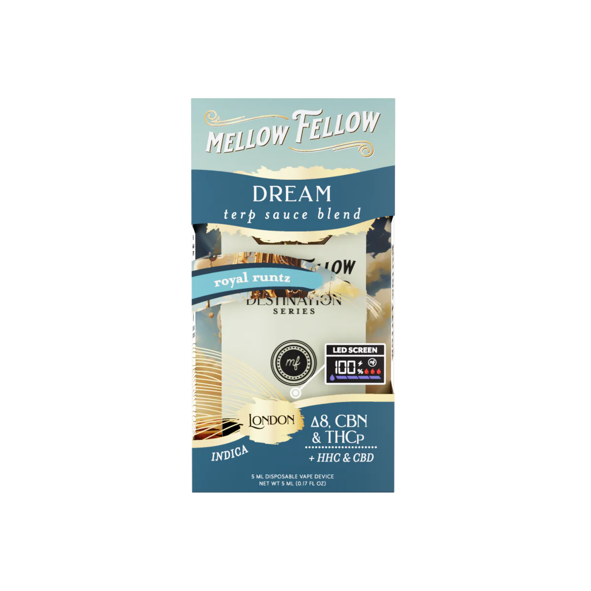 Dream Blend - Terp Sauce 5ml Disposable Vape - Royal Runtz (Indica)