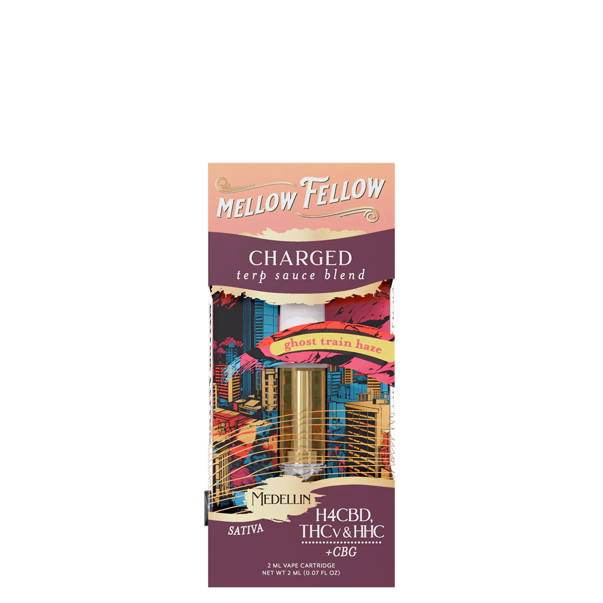 Charged Blend - Terp Sauce 2ml Vape Cartridge - Ghost Train Haze (Sativa)