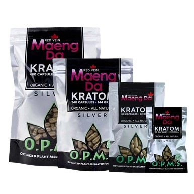 OPMS Red Vein Maeng Da Capsules [60-480]