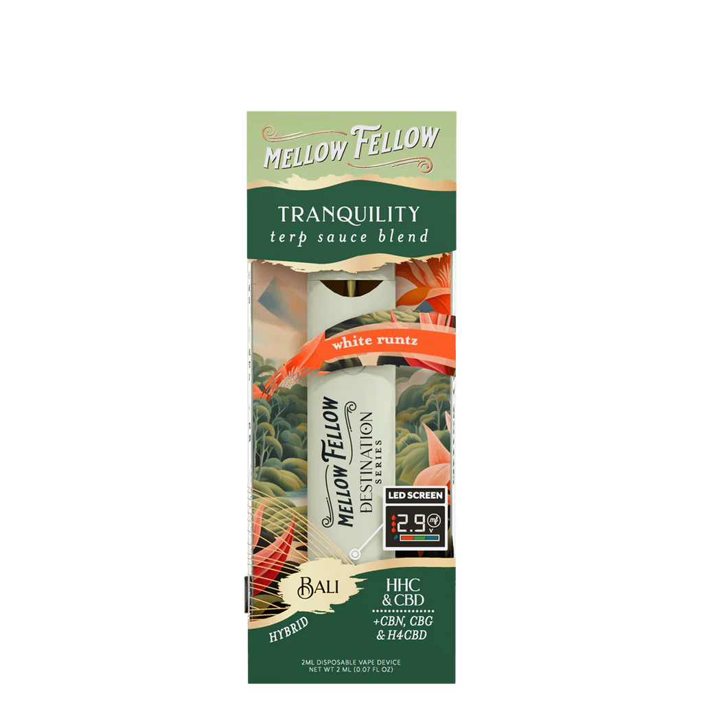 Tranquility Blend - Terp Sauce 2ml Disposable Vape - White Runtz (Hybrid)