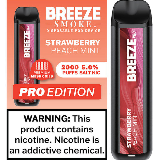 Breeze Pro - Strawberry Peach Mint