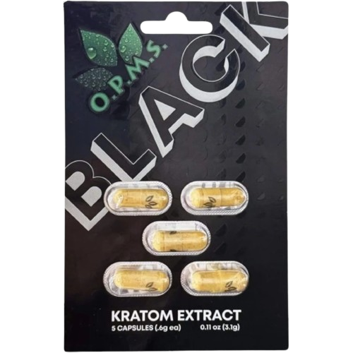 OPMS Black Capsules 2ct